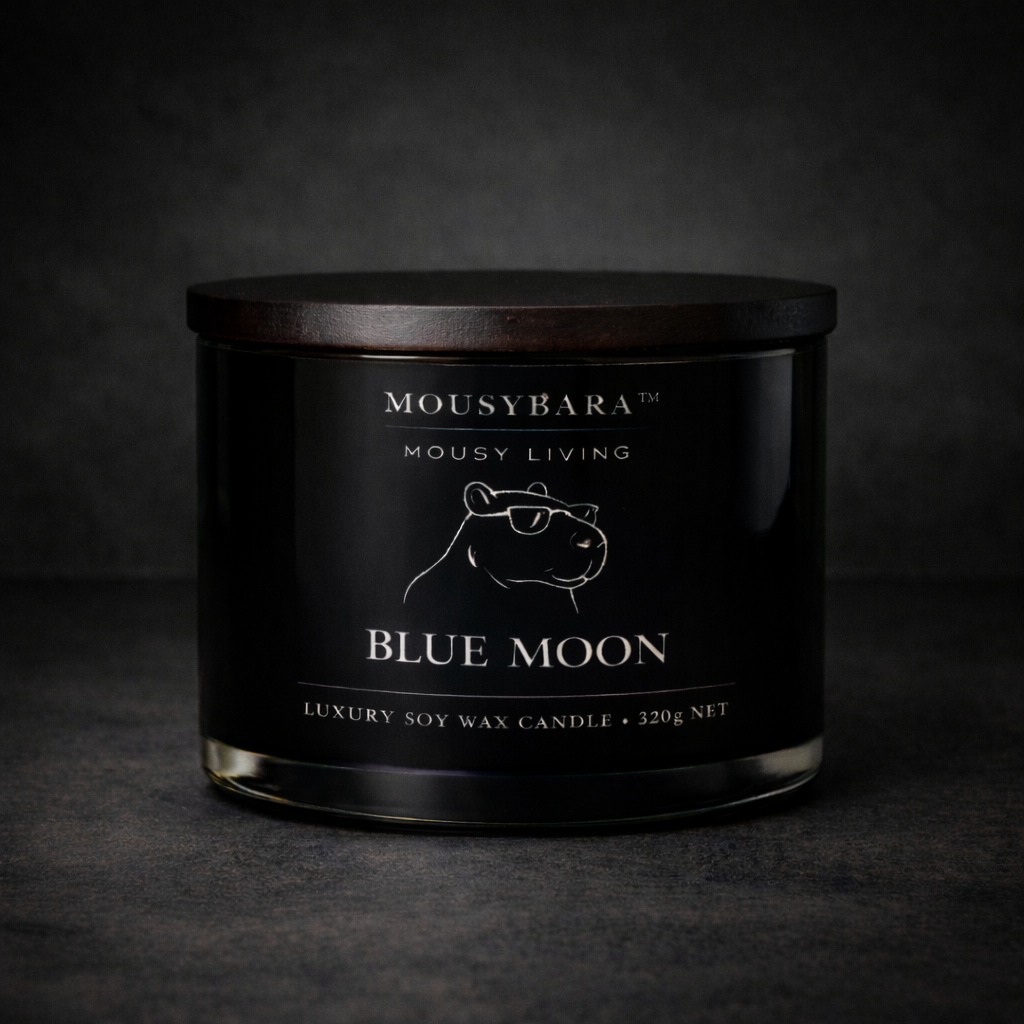 Blue Moon - Hand-Poured Luxury Soy Wax Candle