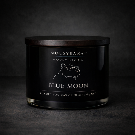 Blue Moon - Hand-Poured Luxury Soy Wax Candle