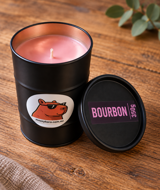 Bourbon - Drum Candle