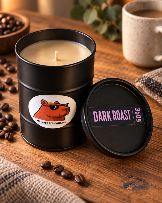 Dark Roast - Drum Candle