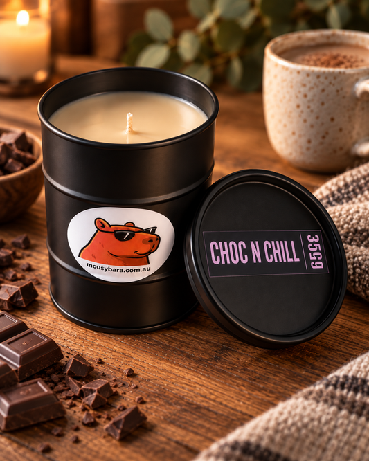Choc 'n' Chill - Drum Candle