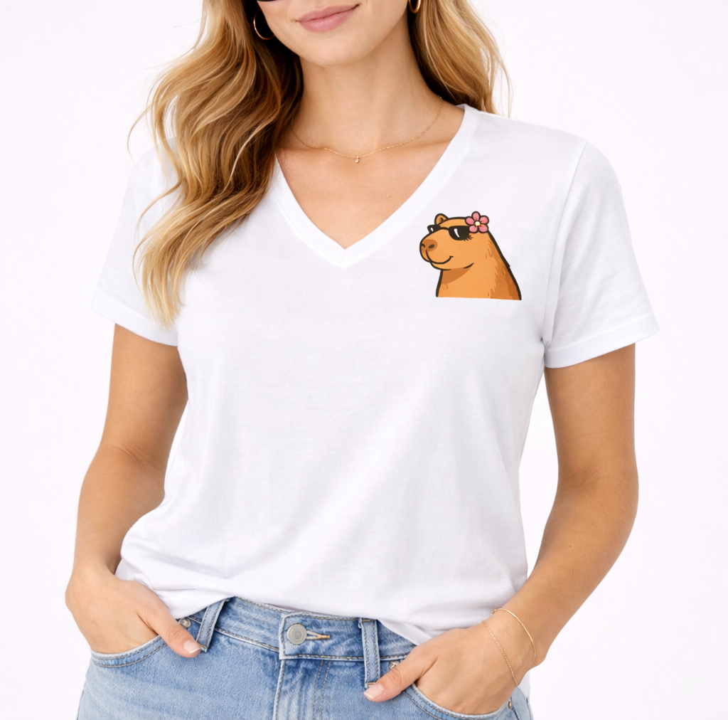 Mousybara™ Maple Vee – Signature Icon Tee